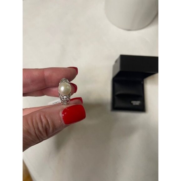Timeless Grace – Sterling Silver & Freshwater Cultured Pearl Ring (NWT, Macy's) - Picture 6 of 6